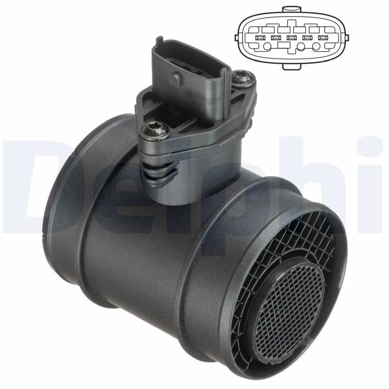 Sensor de Fluxo de Massa de Ar DELPHI AF10621-12B1