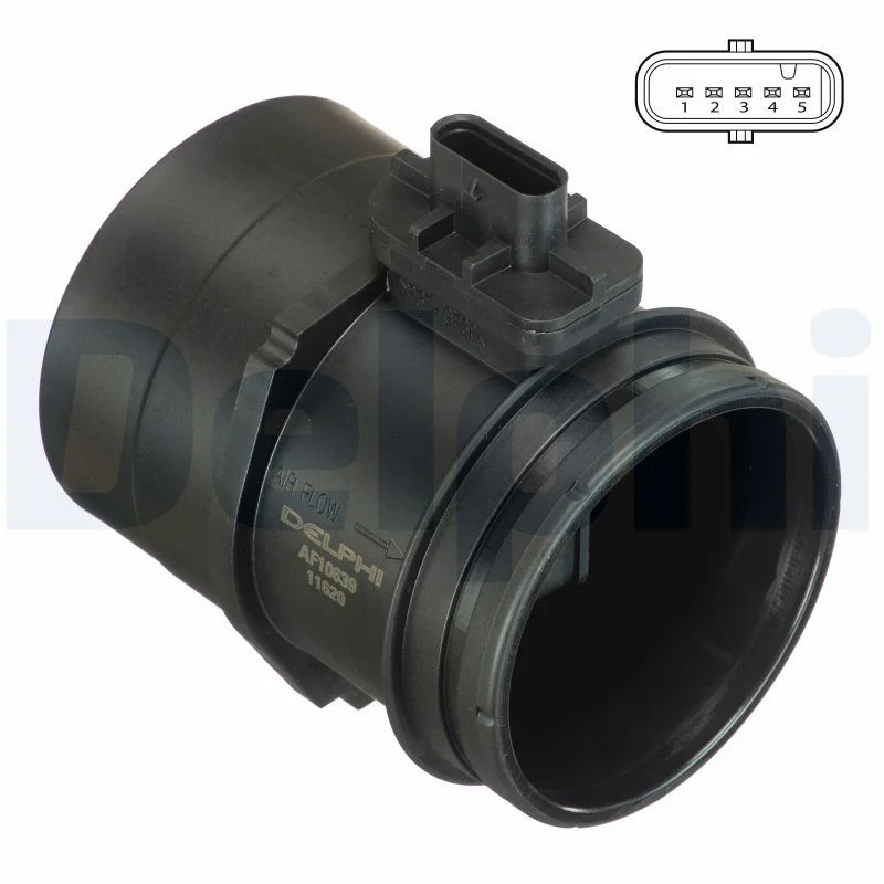 Sensor de Fluxo de Massa de Ar DELPHI AF10639-12B1