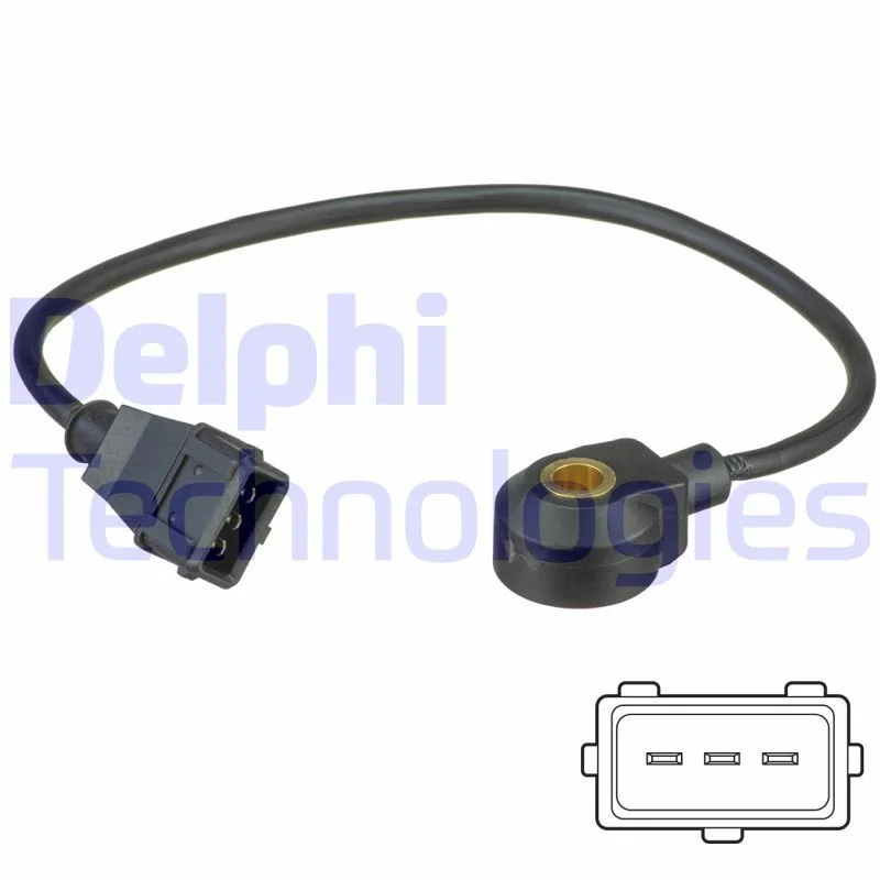Sensor de Detonação DELPHI AS10223