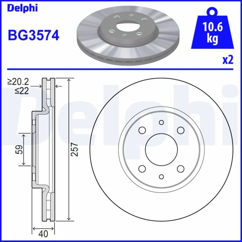 82 DELPHI BG3574