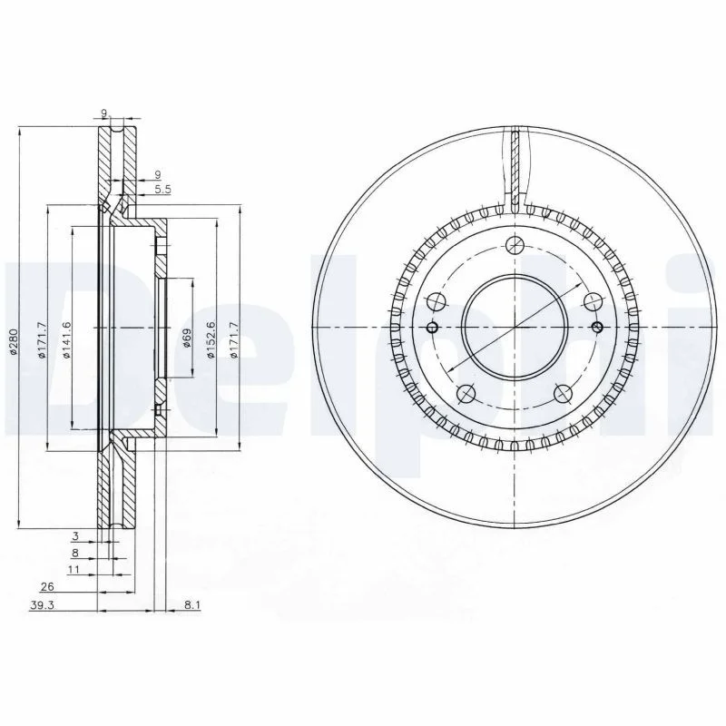 82 DELPHI BG3861C