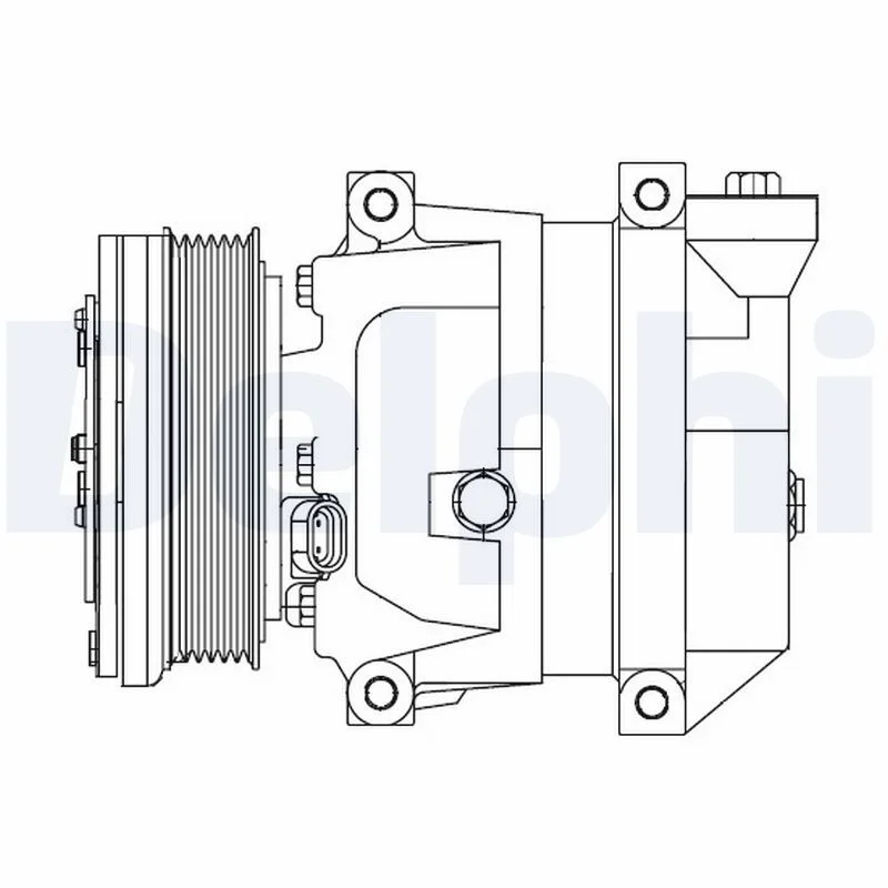 Compressor, ar condicionado DELPHI CS10095-12B1