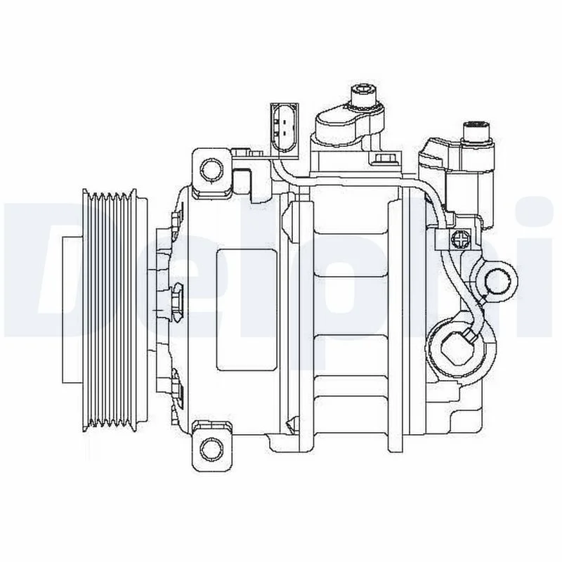 Compressor, ar condicionado DELPHI CS20475