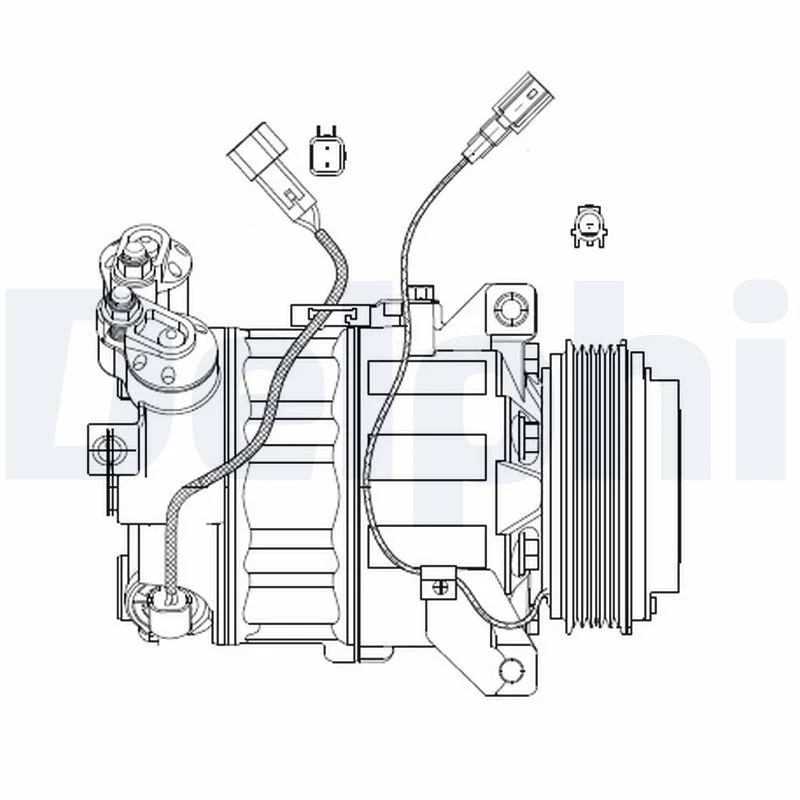 Compressor, ar condicionado DELPHI CS20482