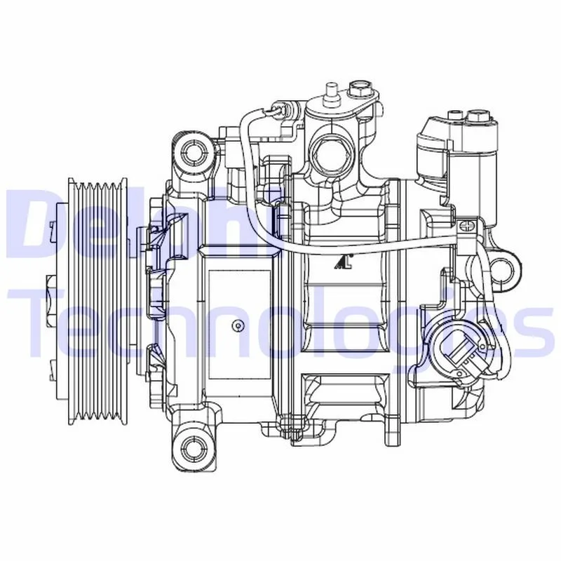 Compressor, ar condicionado DELPHI CS20504