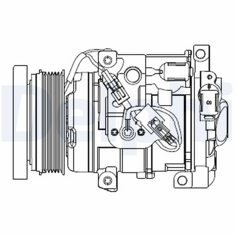 Compressor, ar condicionado DELPHI CS20508