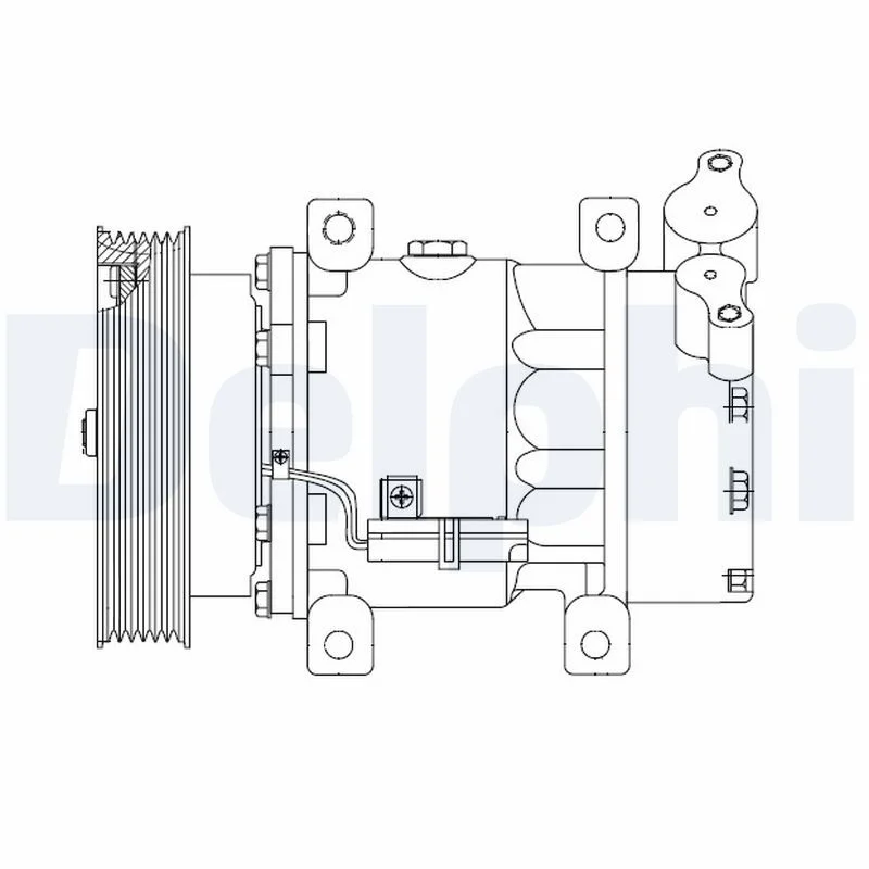 Compressor, ar condicionado DELPHI CS20523