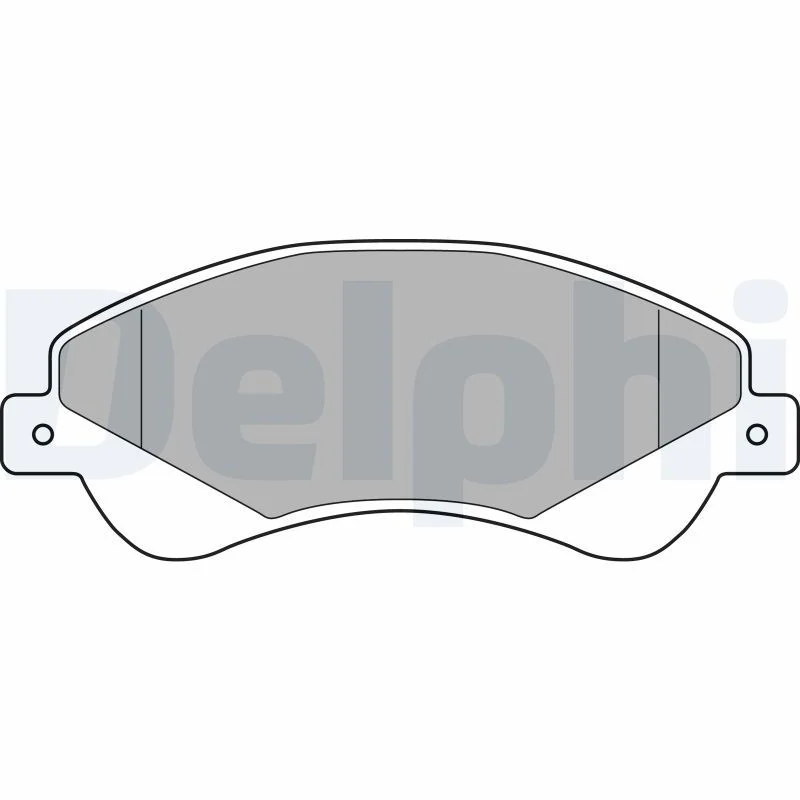 Brake Pad Set, disc brake DELPHI LP1953