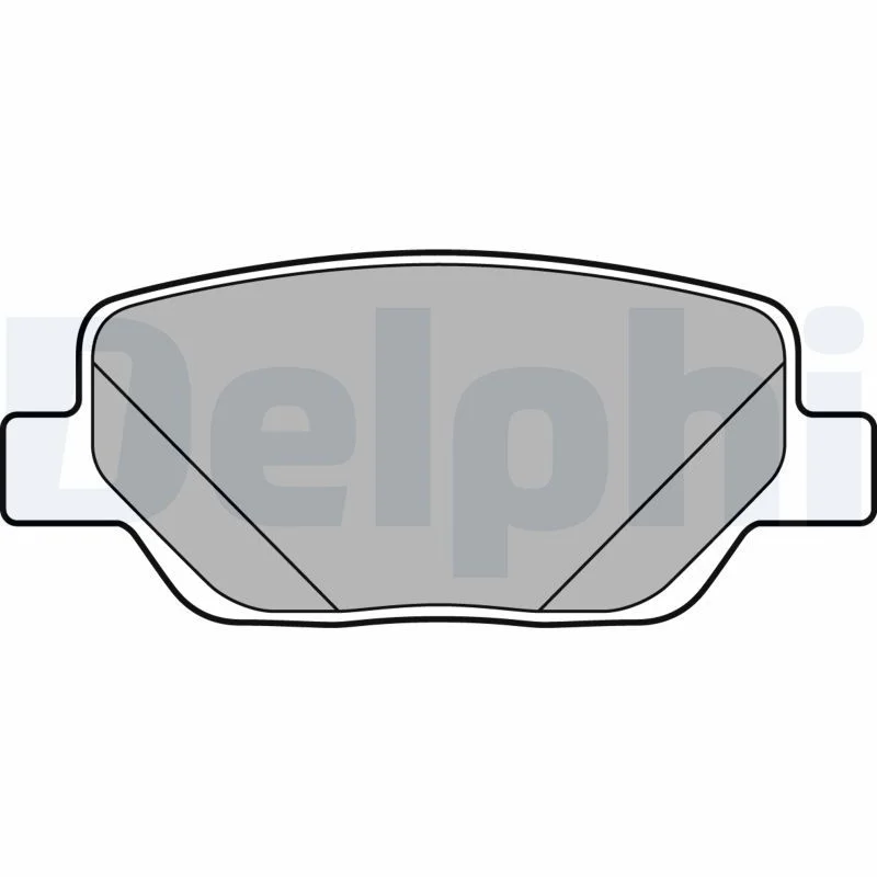 Conjunto de pastilhas de travão de disco DELPHI LP3290