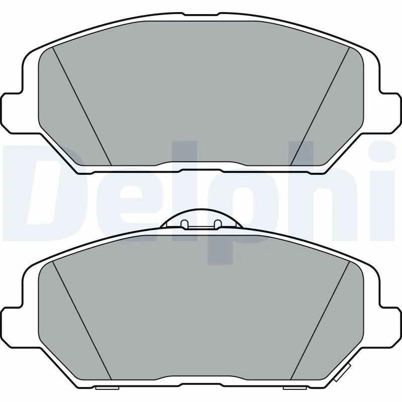 Conjunto de pastilhas de travão de disco DELPHI LP3385