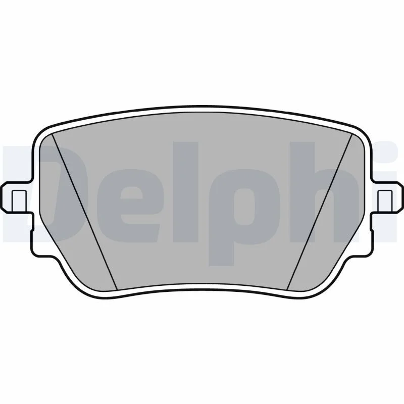 Conjunto de pastilhas de travão de disco DELPHI LP3439