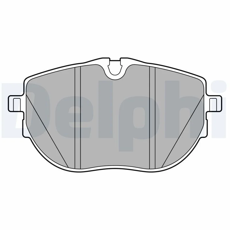 Conjunto de pastilhas de travão de disco DELPHI LP3651