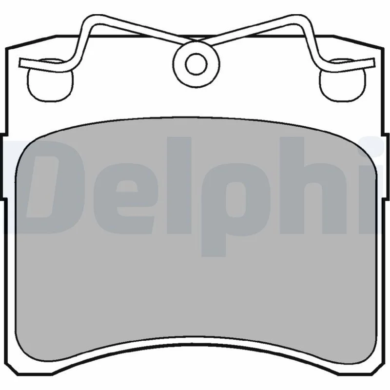 Conjunto de pastilhas de travão de disco DELPHI LP785