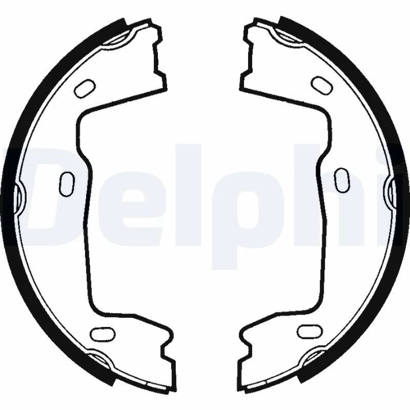 Brake Shoe Set, parking brake DELPHI LS1381