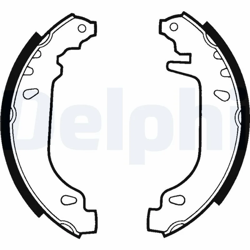Conjunto de pastilhas de travão DELPHI LS1404