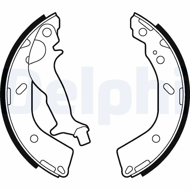 Conjunto de pastilhas de travão DELPHI LS2027