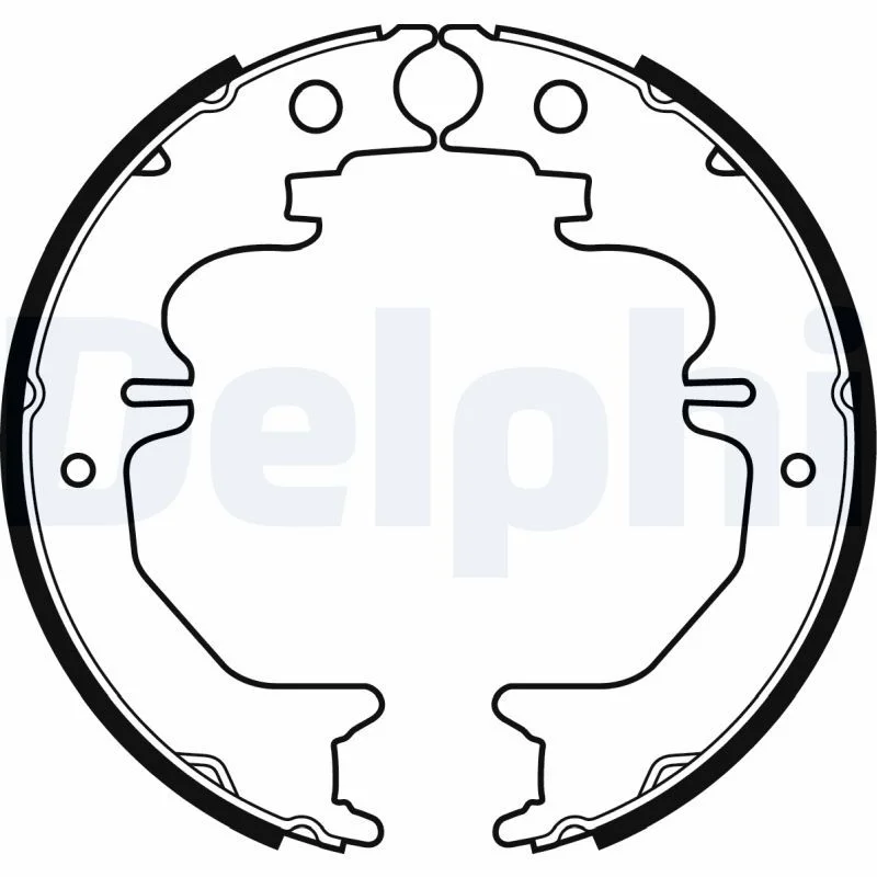 Brake Shoe Set DELPHI LS2053