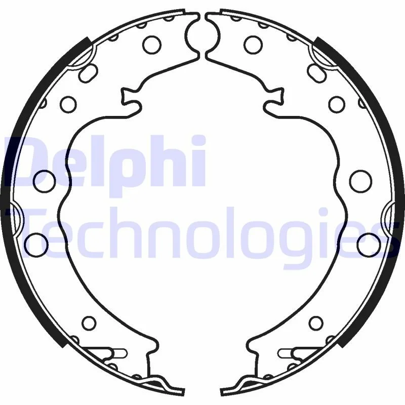 Brake Shoe Set DELPHI LS2125