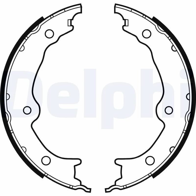 Conjunto de pastilhas de travão DELPHI LS2130