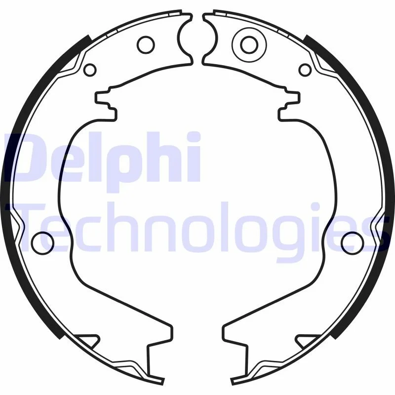 Brake Shoe Set DELPHI LS2145