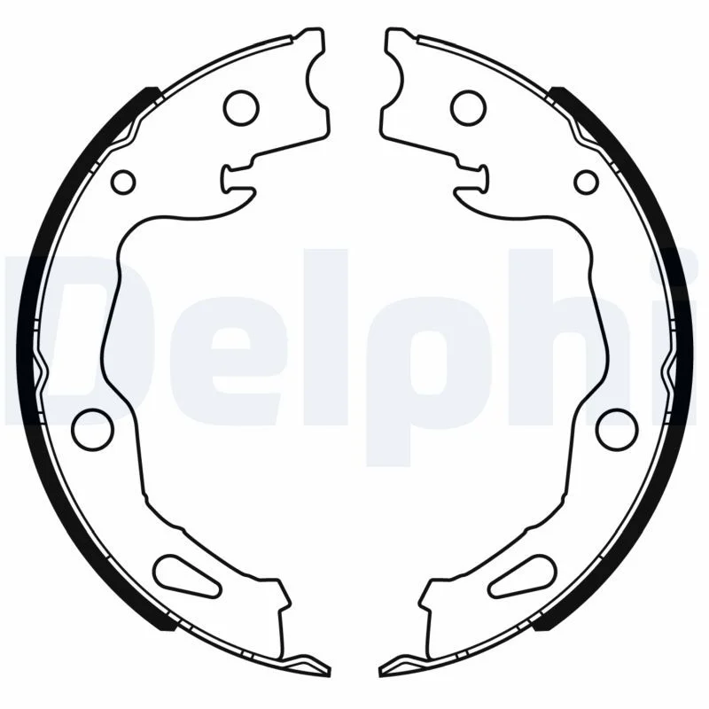 Conjunto de pastilhas de travão DELPHI LS2186