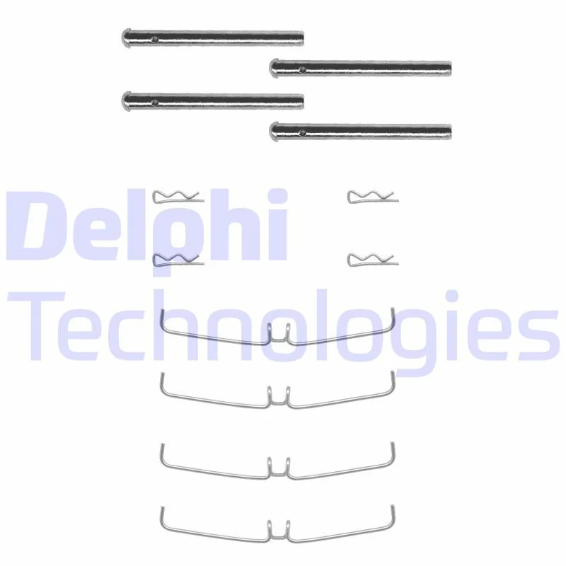 Accessory Kit, disc brake pad DELPHI LX0004