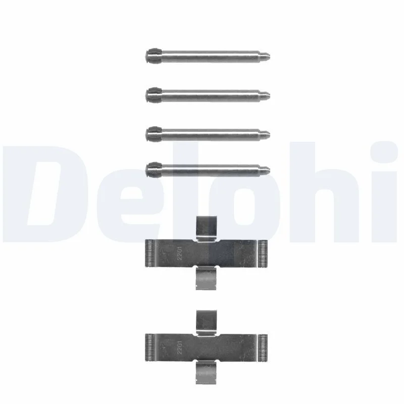 Accessory Kit, disc brake pad DELPHI LX0093