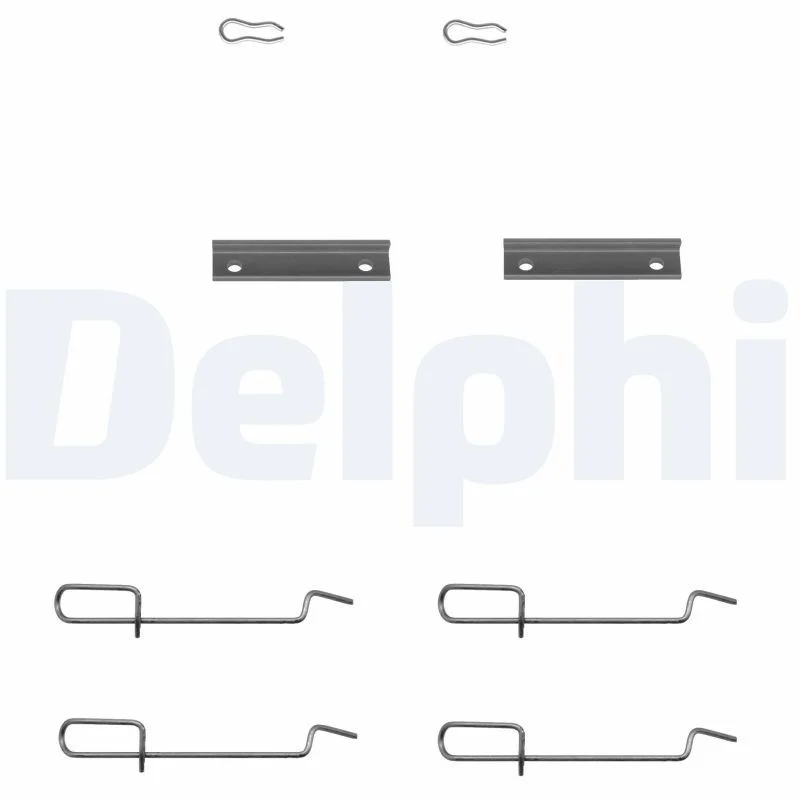 Accessory Kit, disc brake pad DELPHI LX0142