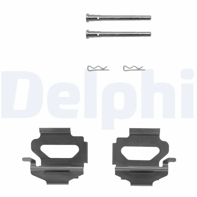 Kit de acessórios, pastilha de travão de disco DELPHI LX0149