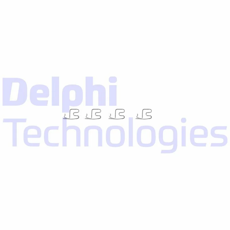 Kit de acessórios, pastilha de travão de disco DELPHI LX0314