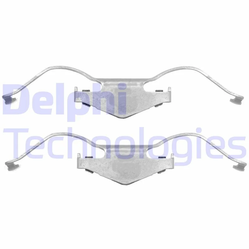 Kit de acessórios, pastilha de travão de disco DELPHI LX0353