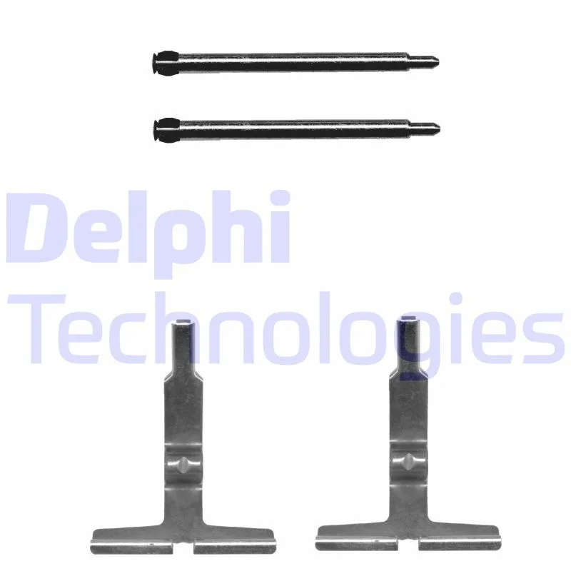 Accessory Kit, disc brake pad DELPHI LX0382