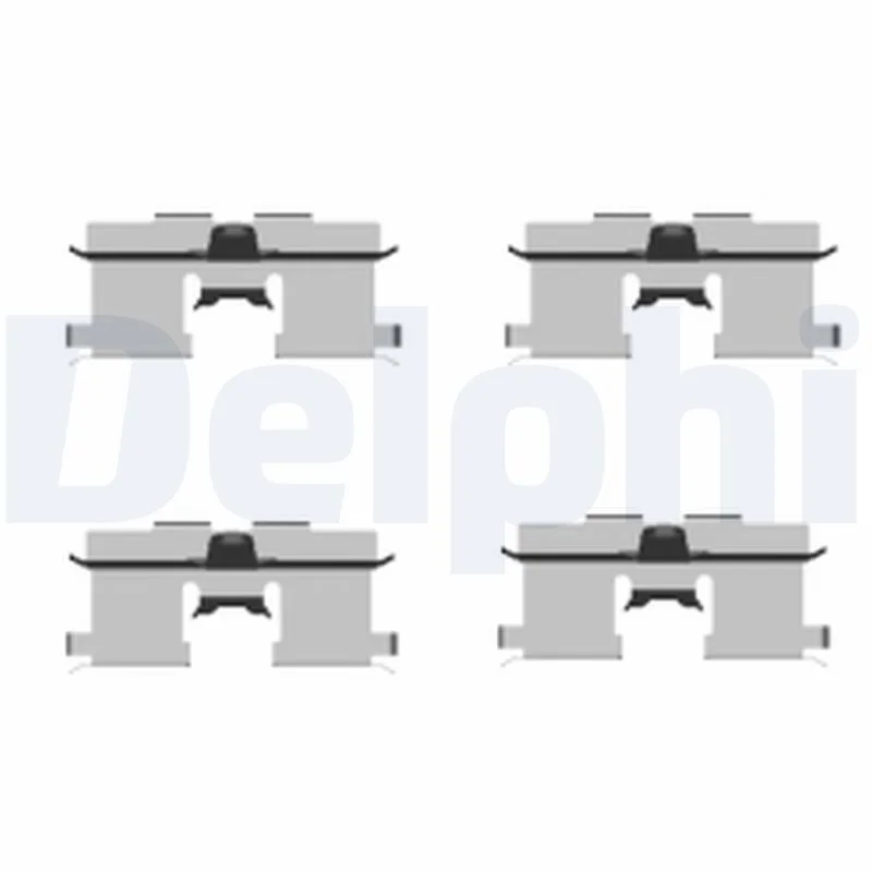 Accessory Kit, disc brake pad DELPHI LX0407