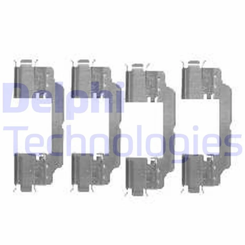 Accessory Kit, disc brake pad DELPHI LX0475