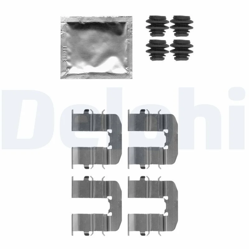 Accessory Kit, disc brake pad DELPHI LX0512