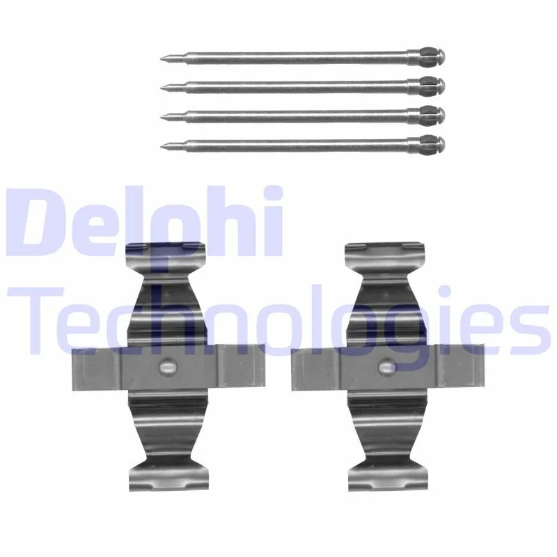 Kit de acessórios, pastilha de travão de disco DELPHI LX0546
