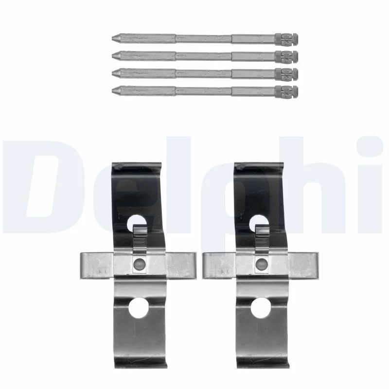 Kit de acessórios, pastilha de travão de disco DELPHI LX0548