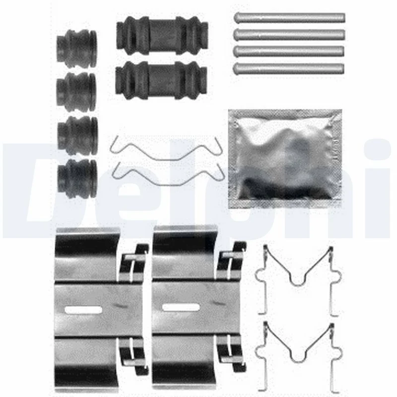 Accessory Kit, disc brake pad DELPHI LX0563