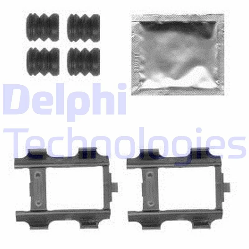 Kit de acessórios, pastilha de travão de disco DELPHI LX0575