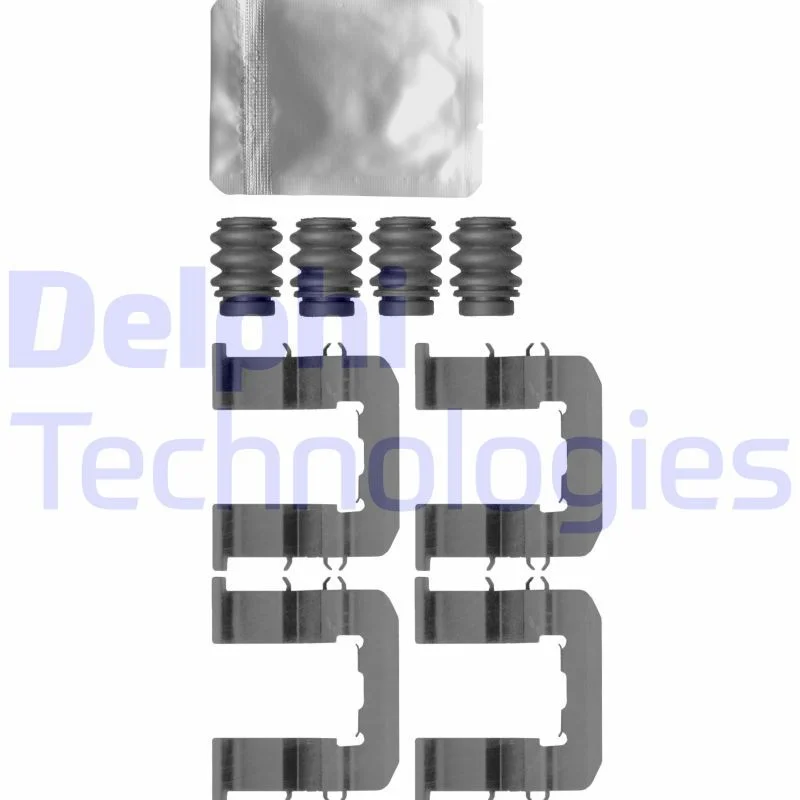 Accessory Kit, disc brake pad DELPHI LX0623