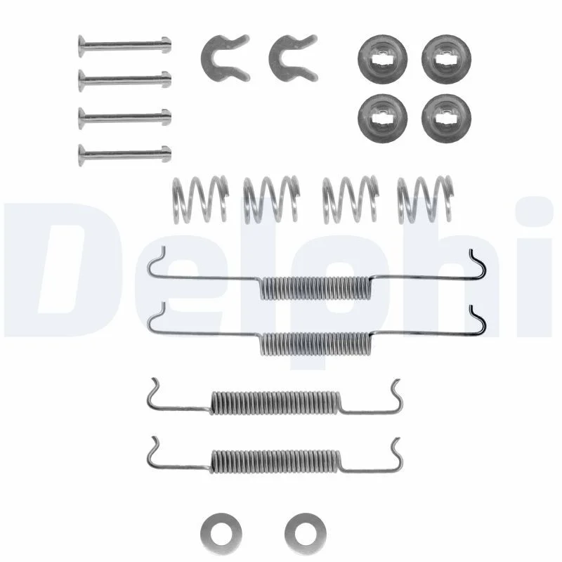 Kit de acessórios, sapatas de travão DELPHI LY1009