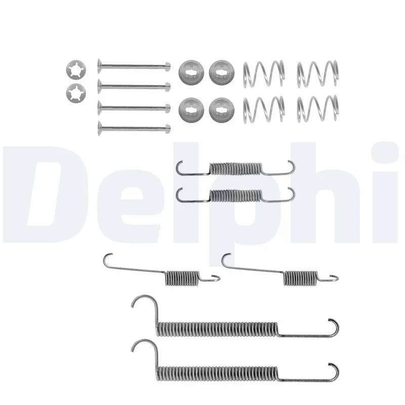 Kit de acessórios, sapatas de travão DELPHI LY1048