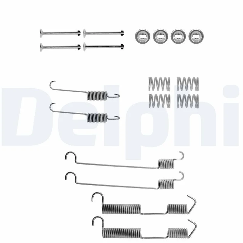 Kit de acessórios, sapatas de travão DELPHI LY1054