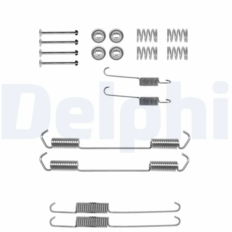 Kit de acessórios, sapatas de travão DELPHI LY1062
