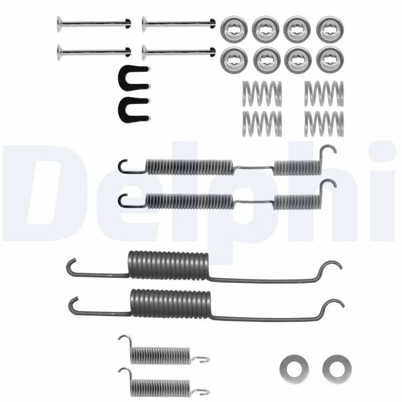 Kit de acessórios, sapatas de travão DELPHI LY1092