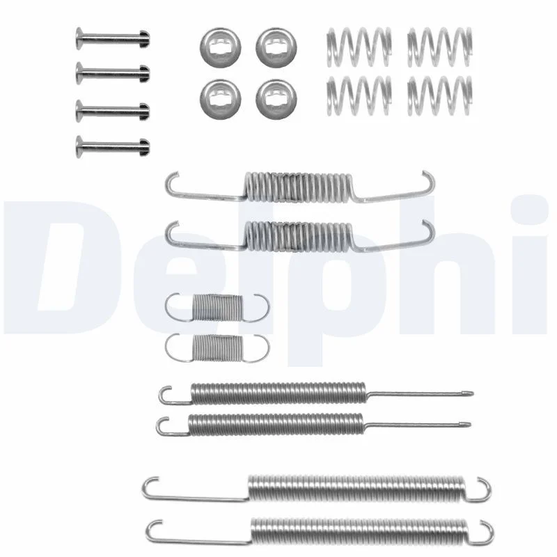 Kit de acessórios, sapatas de travão DELPHI LY1098