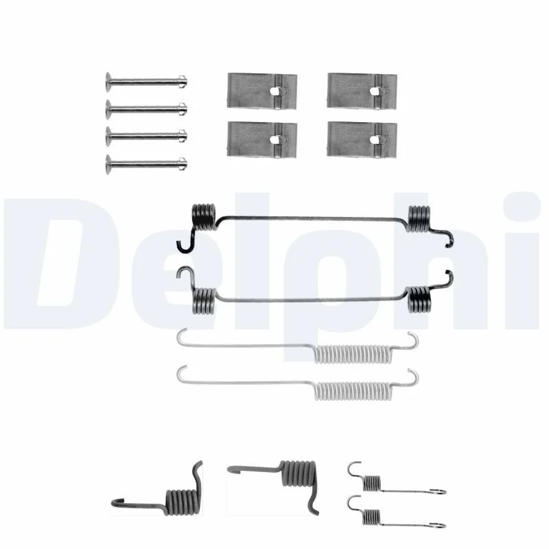 Kit de acessórios, sapatas de travão DELPHI LY1119