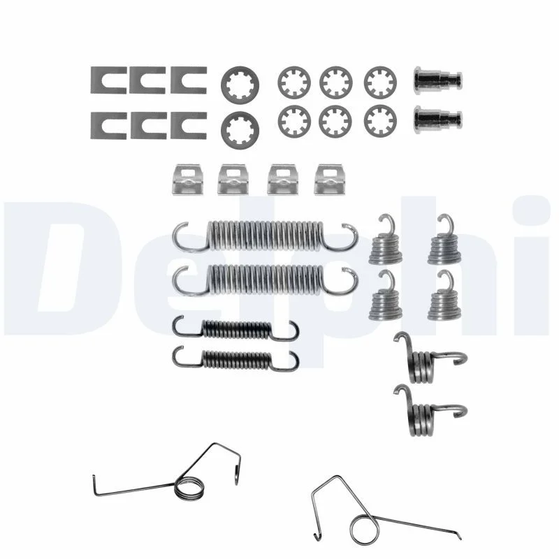 Kit de acessórios, sapatas de travão DELPHI LY1123
