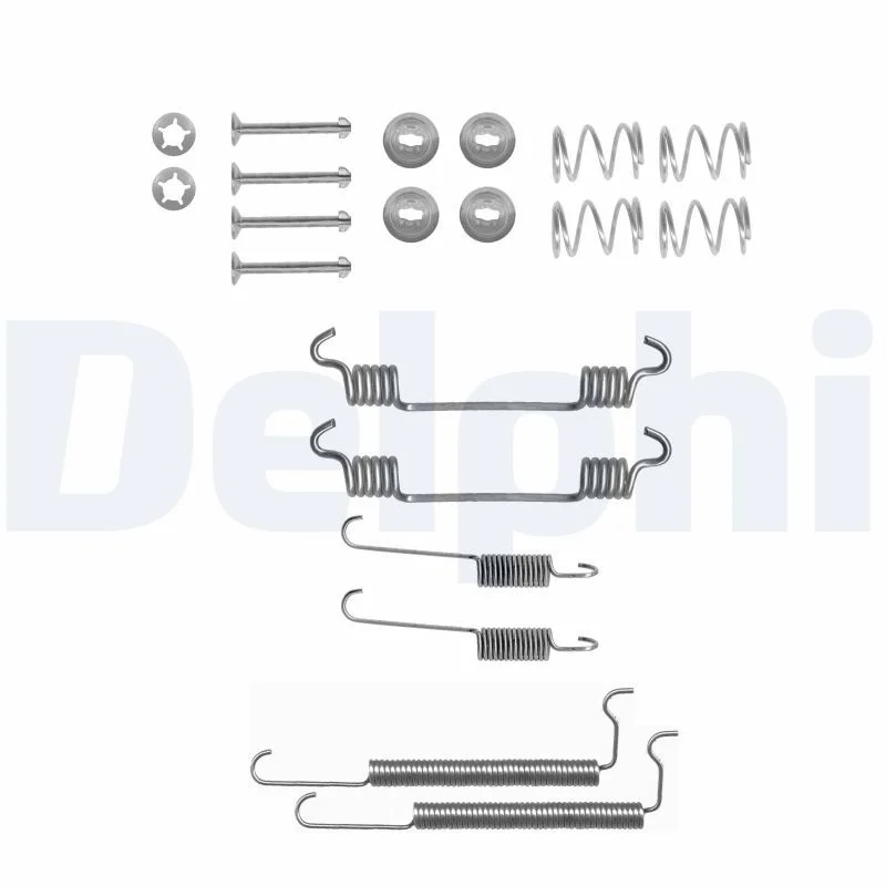 Kit de acessórios, sapatas de travão DELPHI LY1133