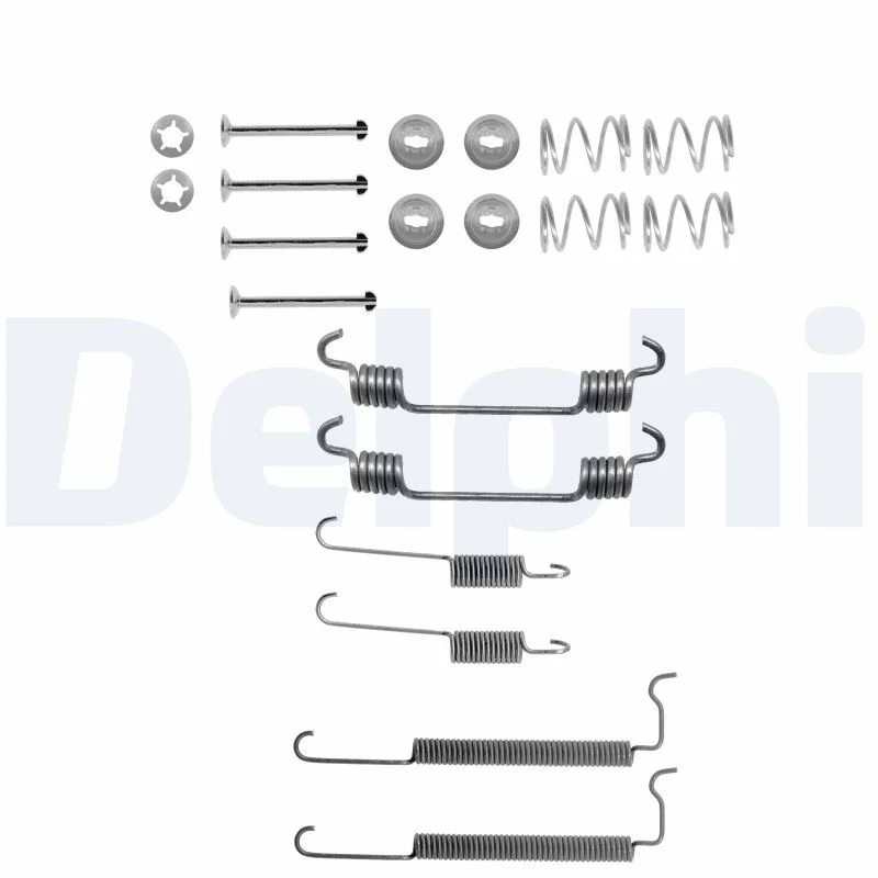Kit de acessórios, sapatas de travão DELPHI LY1134